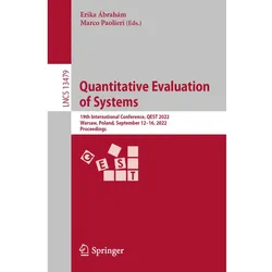 Quantitative Evaluation of Systems, Fachbücher