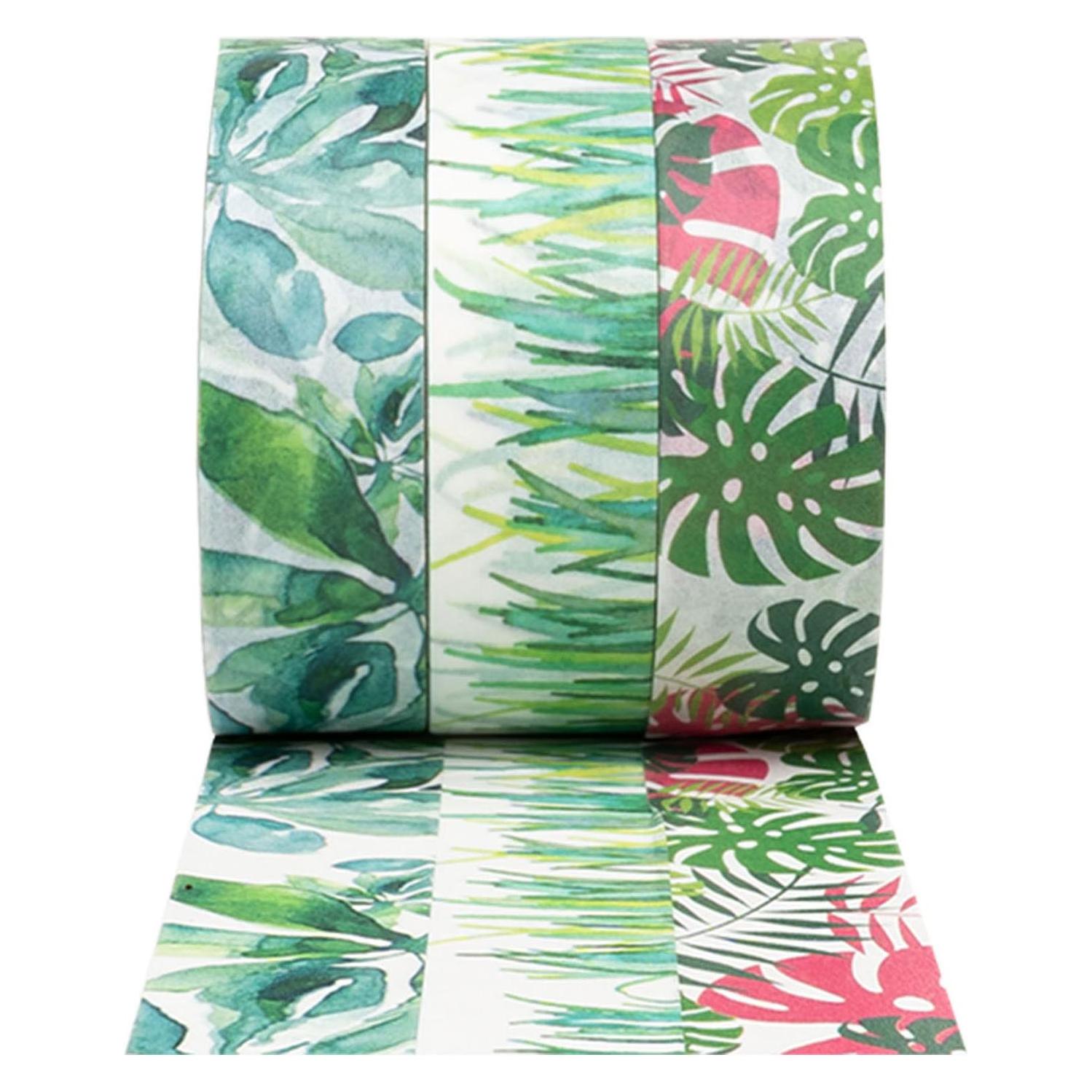 Colorations Washi Tape Plants 3 Rollen, 5mtr. (36235569)
