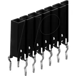 FIS BL11 254 05S - Buchsenleiste 2,54mm, 1x5, trennbar, selektiv vergoldet