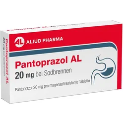 Pantoprazol AL 20 mg bei Sodbrennen