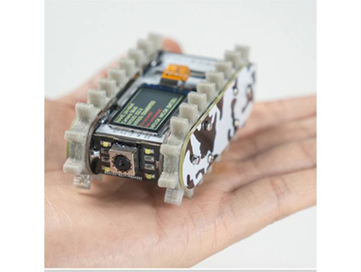 Esp32-Châssis en Métal Précieux, Modèle de Voiture Robot Télécommandée, Tracteur Inoler Balance, Montage Camion, Châssis pour WiFi RC Scout