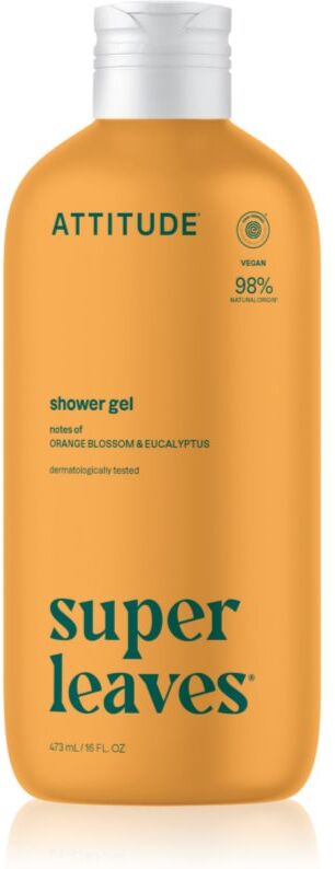 Attitude Super Leaves Coconut & Wild Berries gel de douche Orange Blossom & Eucalyptus 473 ml