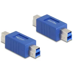 DELOCK Adapter 5Gbps Gender Changer Typ-B Stecker zu Stecker