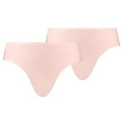 Puma 2P Women Plain Brief Hellrosa One Size Damen