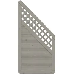 TraumGarten Arzago 90x179/90 cm mit Rankgitter Grau