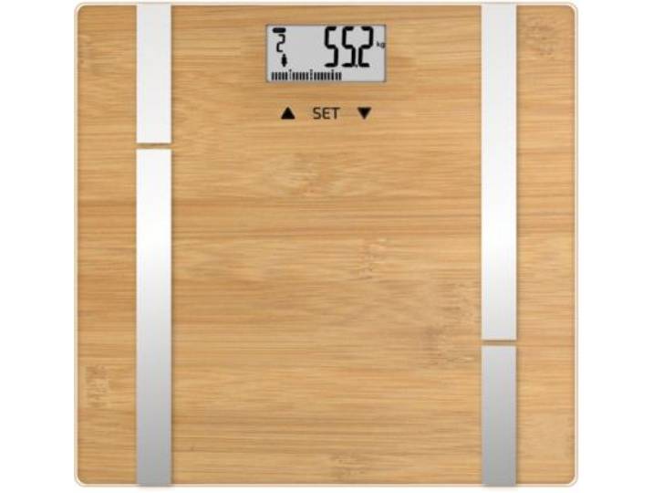 Terraillon - Pèse Personne Imc Bamboo Fit
