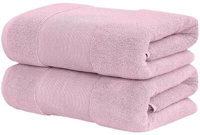 Modern Threads Air Cloud 2-Pack Oversized Bath Sheet Set