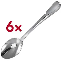 Esmeyer Espressolöffel 6 Stück silber