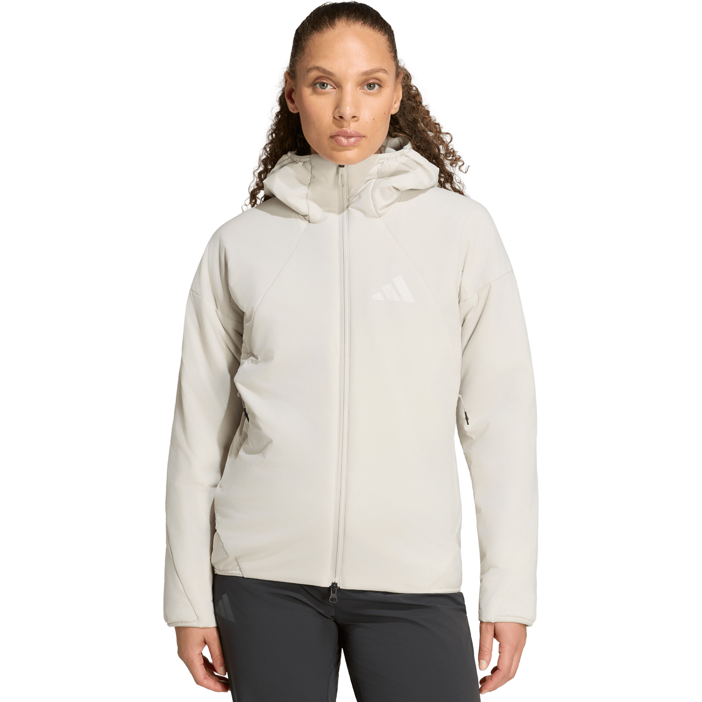 adidas Terrex Xperior Pro Primaloft Stretch Damen Isolationsjacke weiss Größe XS Trekking Isolierend Primaloft