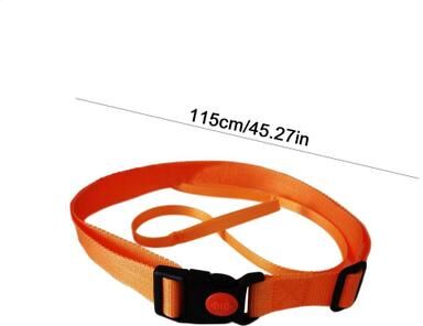 USA Free Shipping Shop Swim Training Belt With Adjustable Swim Tether Resistance System orange