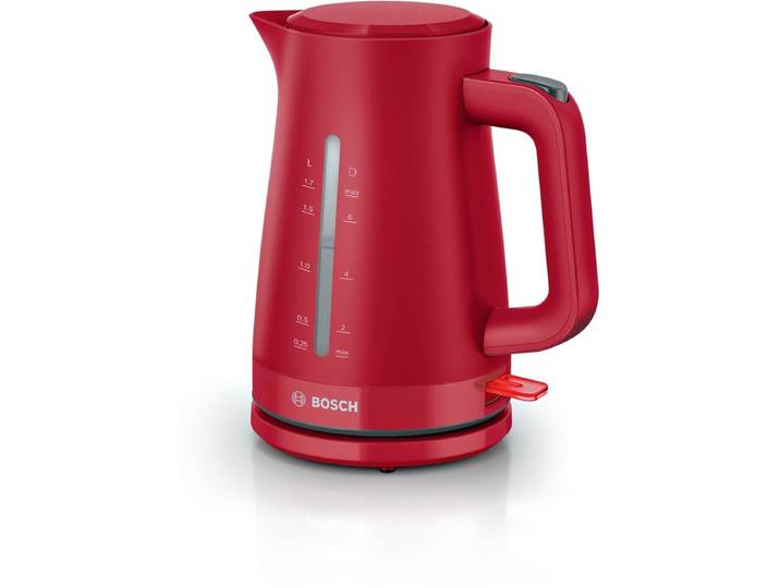Bosch Wasserkocher, MyMoment, 1.7 l, Rot, TWK3M124
