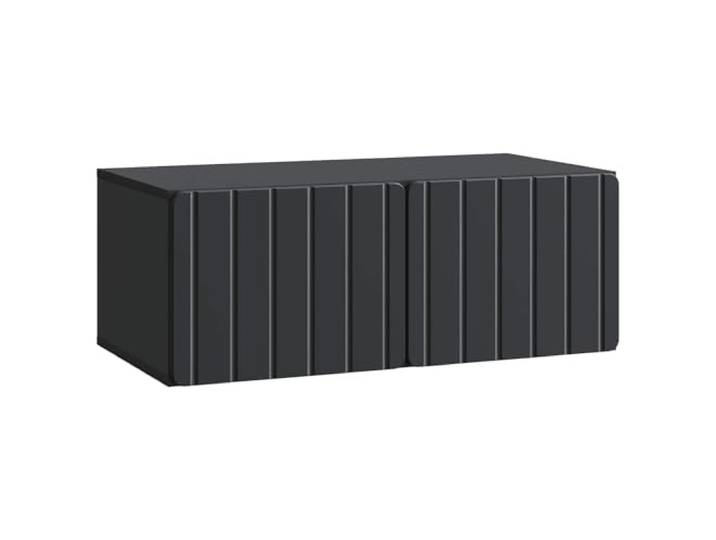 Makastle Hängender TV Schrank 78,5x41x30 cm Schwarz