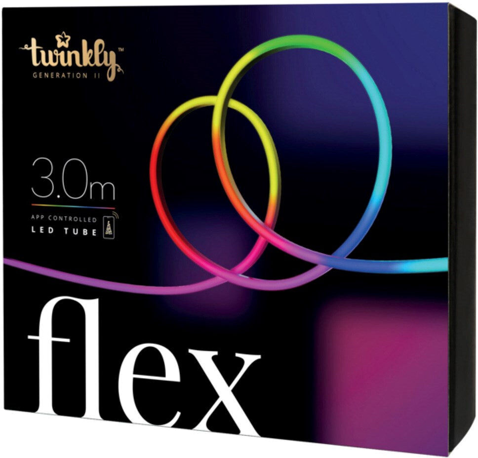 Twinkly 300-Led RGB Flex 3m - Hvid Ledning