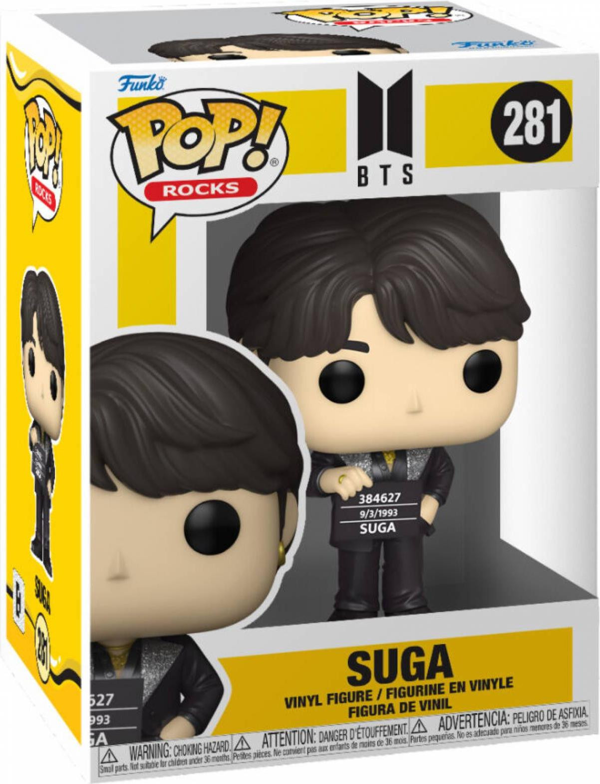 Funko Pop! Vinyl figuur BTS - Suga, nummer 281