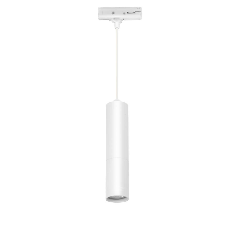 Trend Highlight 1-fase pendellamp Gu10 wit metal modern cilinder