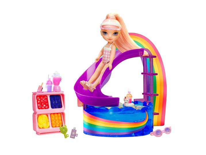 Rainbow High Little Compact Playset- Swim