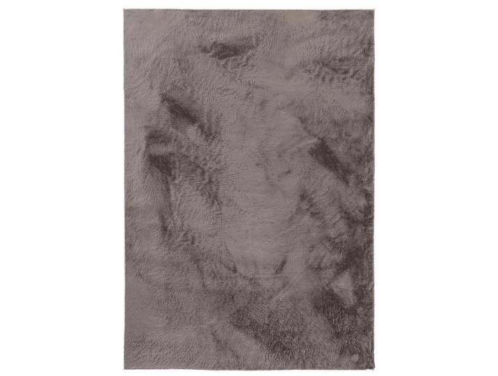 benuta Kunstfellteppich Furry Grau 120/170 cm, Kunststoff, Uni, Rechteckig, 120x170 cm, pflegeleicht, Teppiche & Böden, Teppich, Schaffell & Kuhfell