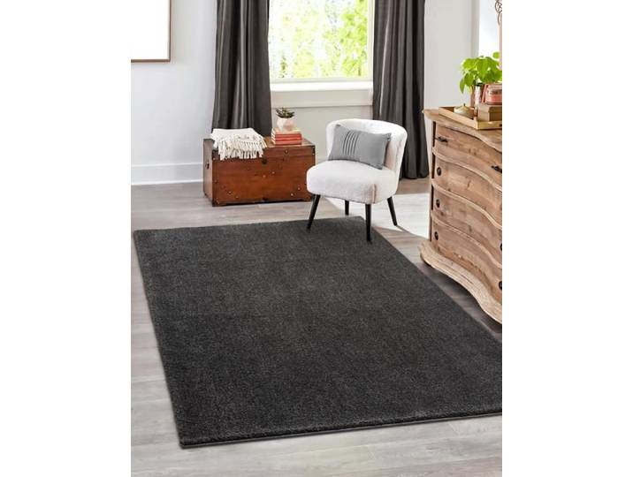 Tapis Moderne - THE CARPET - Grande - Anthracite - 160 cm - Supersoft