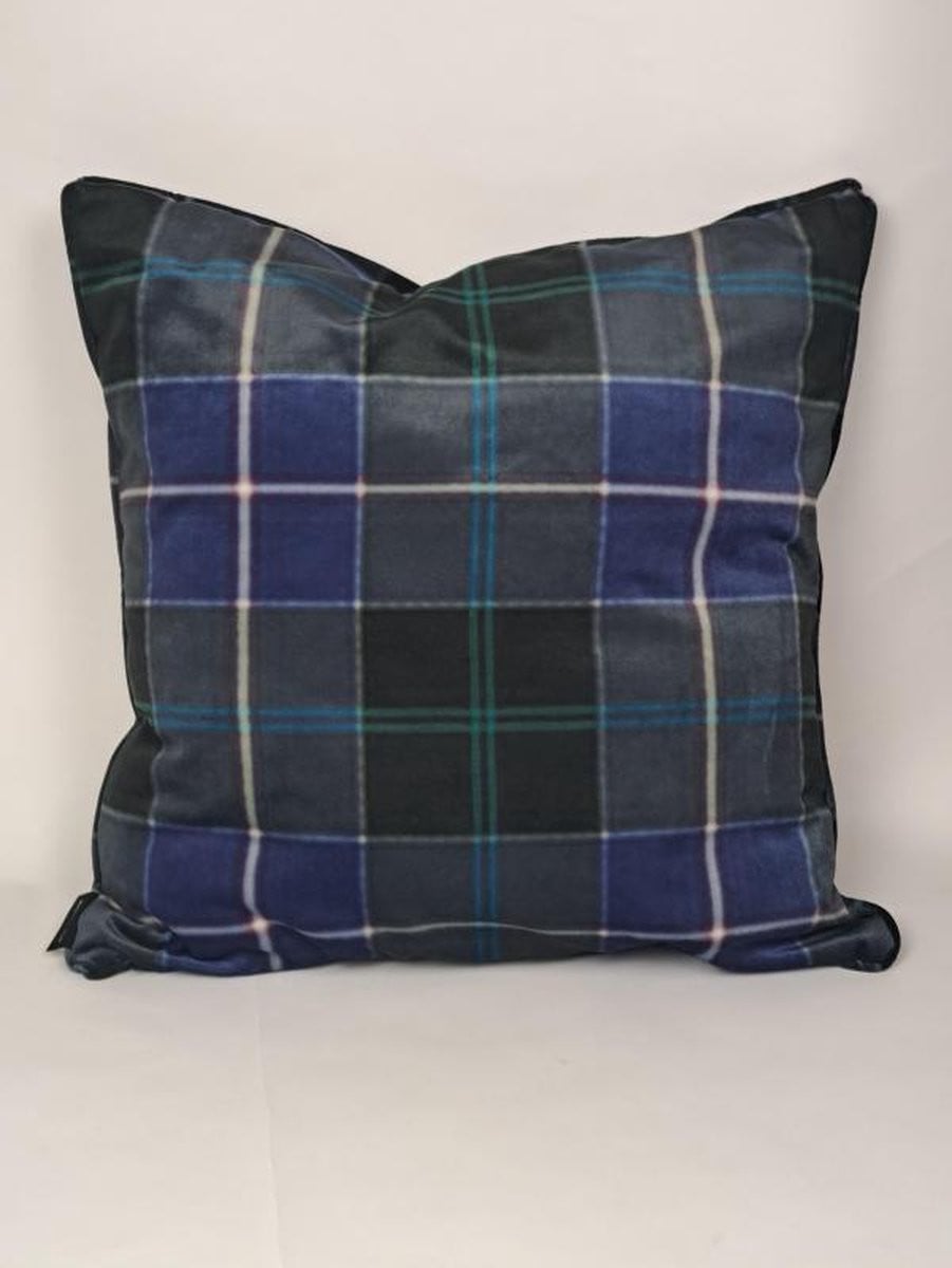Madison Home sierkussen Block Purple 60x60 cm