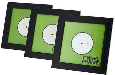 Glorious "7" Vinyl Frame Set Black" Schwarz