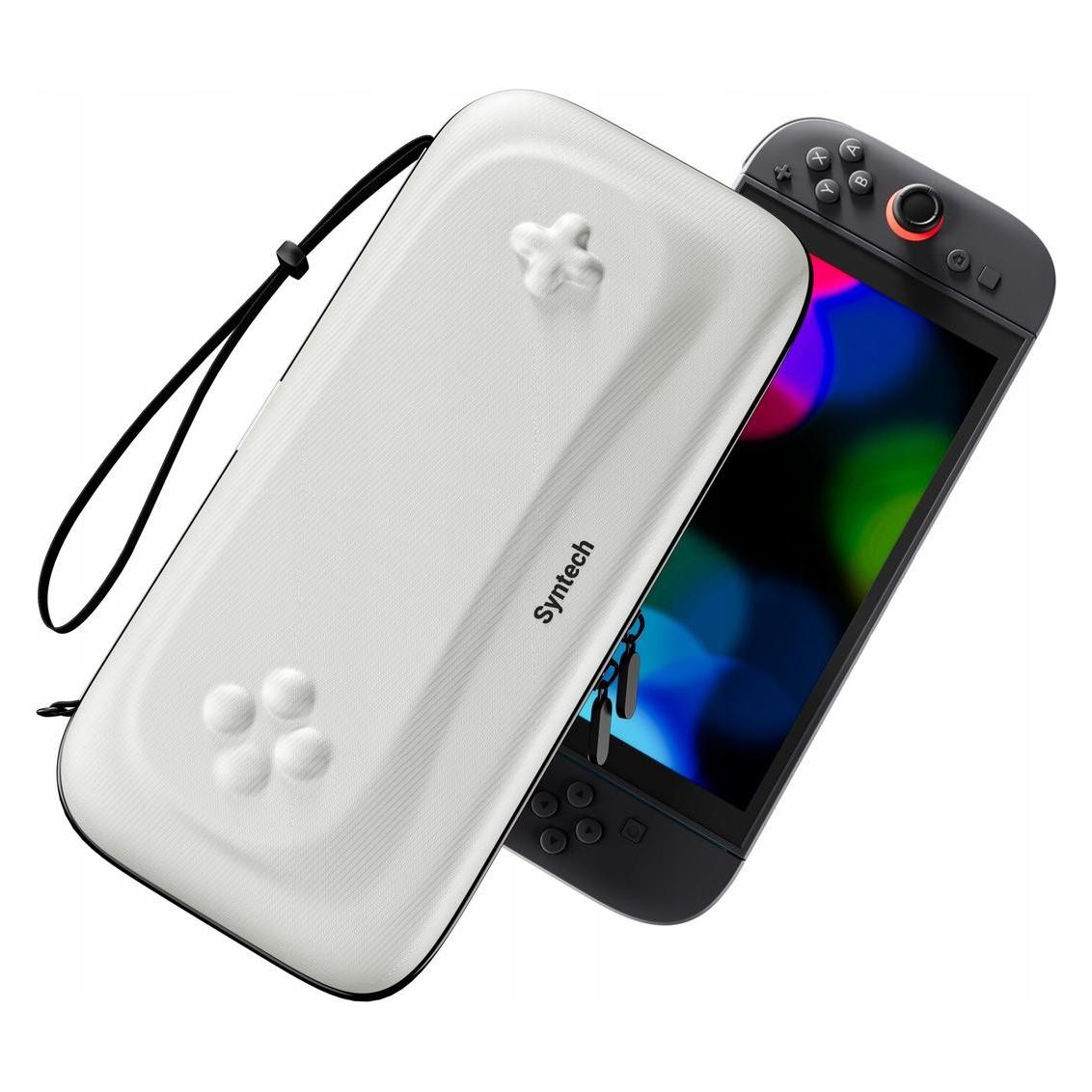 Mimd Etui do Nintendo Switch 2 / G11 Złamana Biel z Czarnym Paskiem (SB11134) (Switch) (SYNTECH)