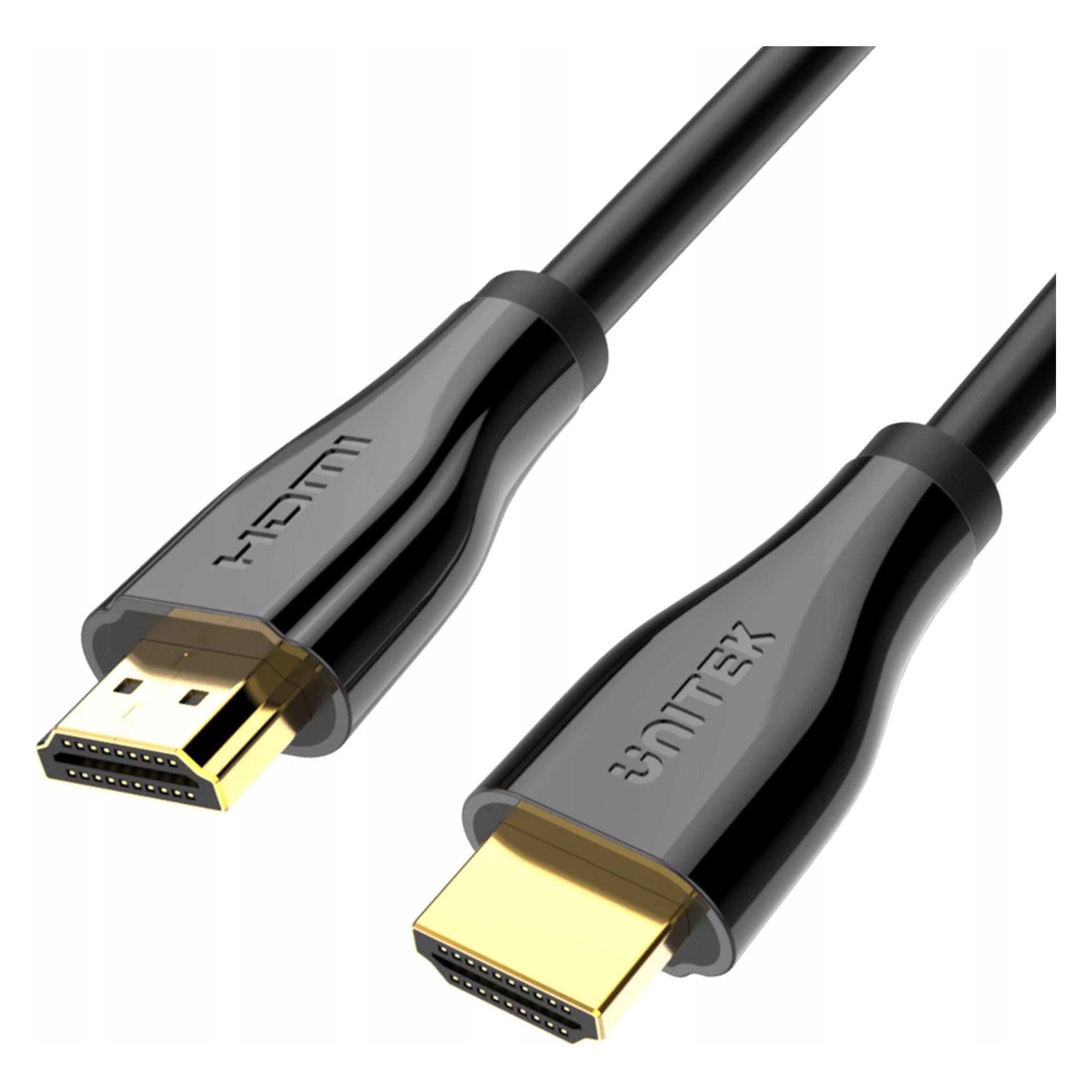 Unitek Kabel HDMI - HDMI 1 m czarny (C1047GB-1M) (1 m) (C1047GB-1M)
