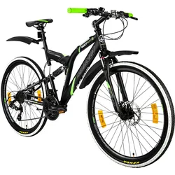 Galano Volt DS Mountainbike Fully ab 160 cm Jugendfahrrad 26 Zoll Fahrrad 21 Gang MTB für Jungen und Mädchen Jugendrad