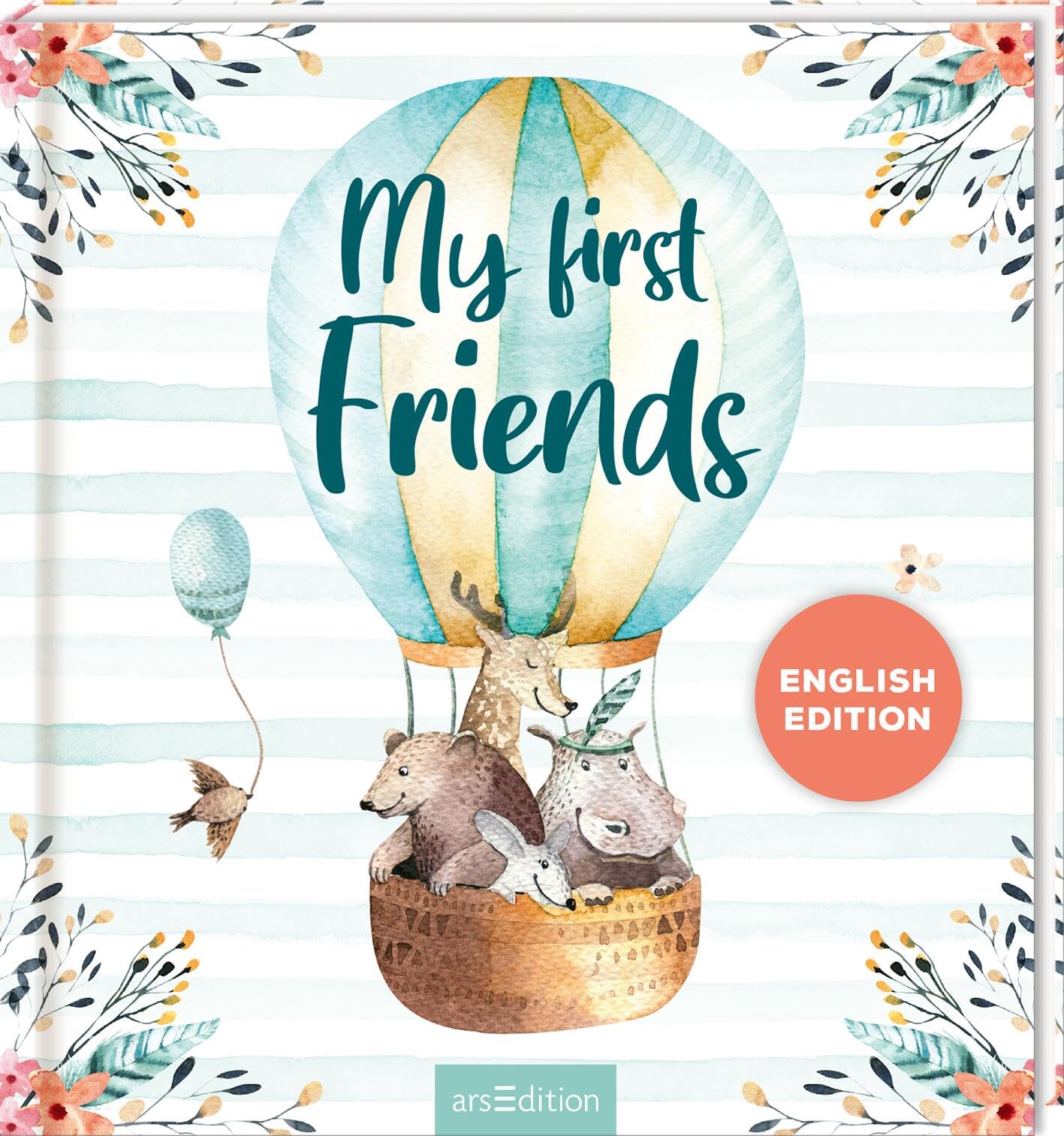 My First Friends – Watercolour Animals: English Edition A Book for All Your Friendships Let your friends fill out a page in this book to create lasting memories For over 20 Friends - Preis vom 15.10.2026 23:06:25 h