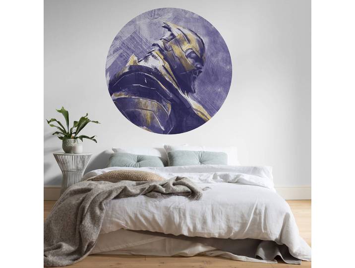 Papier peint intissé Avengers Thanos 128 x 128cm