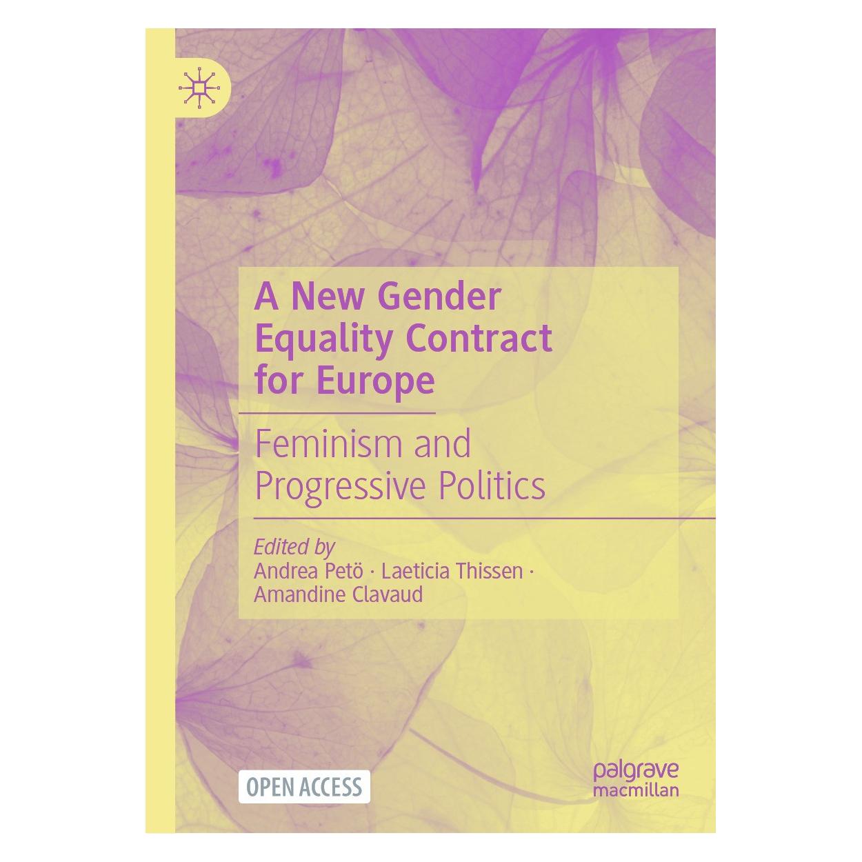 Springer A New Gender Equality Contract for Euro (Englisch, Hardcover, Amandine Clavaud, Andrea Pető, Laeticia Thissen) (9783031599927)