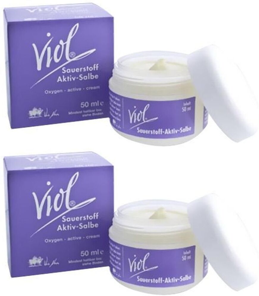 Via Viol Sauerstoff Aktiv Salbe 2x 2x50 ml