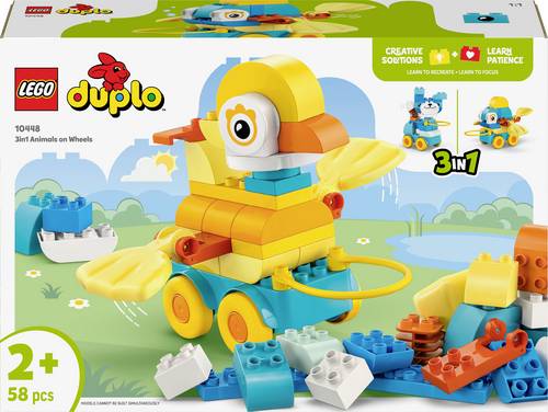 10448 LEGO DUPLO Tiere auf Rädern 3-in-1-Set