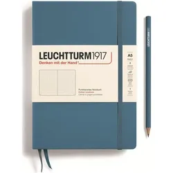 2x Leuchtturm1917, Heft + Block, Bullet Journal (A5, Gepunktet, Harter Einband)