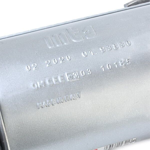 MTS 01.93830 Rear silencer