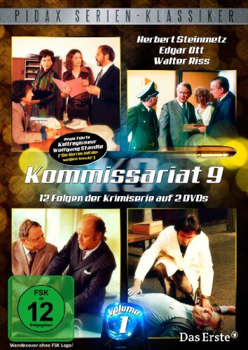 Wolfgang Staudte - Kommissariat 9, Vol. 1 - 12 Folgen der Kultserie von Wolfgang Staudte (Pidax Serien-Klassiker) [2 DVDs] - Preis vom 04.10.2026 03:51:26 h