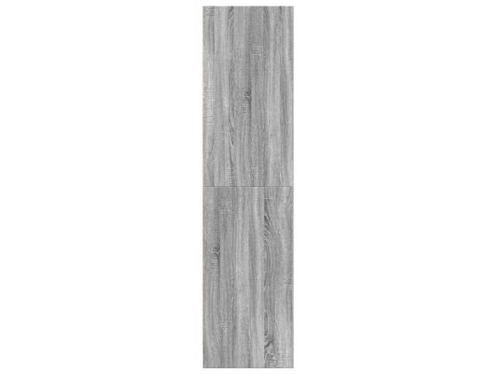 Remise 2026®Meuble vêtements Gris - Garde-robe - grand stockage - Armoire penderie - Sonoma gris - 30x50x200cm - Bois d'ingénieri