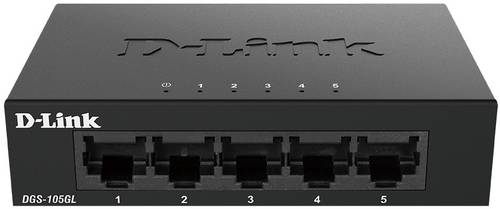 D-Link DGS-105GL/E DGS-105GL/E Netzwerk Switch 5 Port 1 GBit/s
