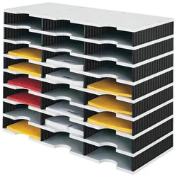 Sortiermodule, 24x Standardfach, schwarz