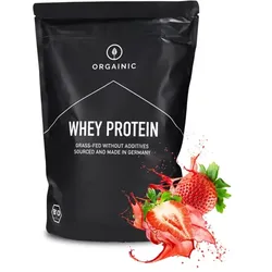 Orgainic Whey Protein Erdbeere bio