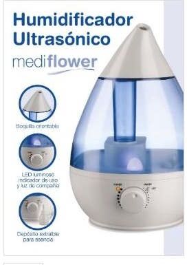MEDIFLOWER Humidificador Ultrasónico 1ud