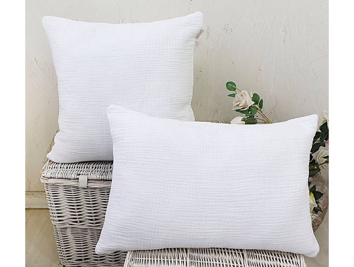 Heckettlane Kussen Noah Brilliant White 50 x 50 cm