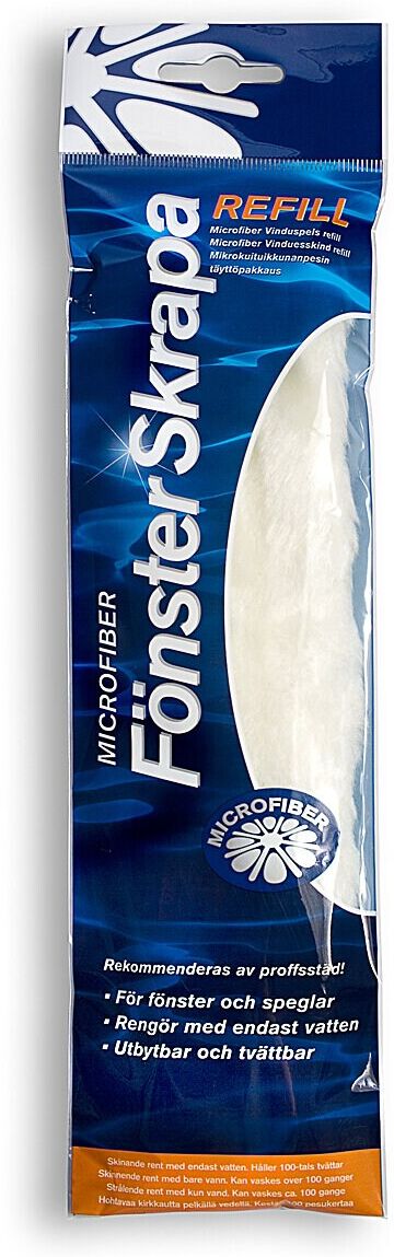 Smart Products Fönsterskrapsrefill, vit