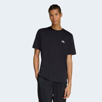 T-Shirt ADIDAS SPORTSWEAR "SUMMER SLIDE TRIM GRAFIK", Herren, Gr. XL, schwarz, Obermaterial: 100% Baumwolle, normal, Rundhals, Shirts T-Shirt