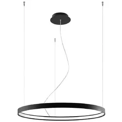 Sollux TH.101 Kronleuchter RIO 78 schwarz 3000K