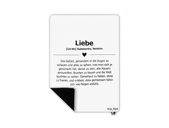 KOLTER Kuscheldecke „Liebesbrief“ zu Valentinstag aus Bio-Baumwolle (KBA) - Jacquard gewebt, weich & atmungsaktiv - Wohndecke für Sofa & Bett - 150 x 200 cm