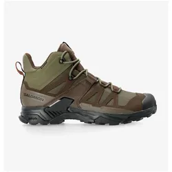 Salomon, Herren, Wanderschuhe, X ULTRA TRACKER GTX - Green / Earth Brown - Green / Earth Brown - UK 11.5 (EU 46 2/3) (46 2/3), Braun, Grün