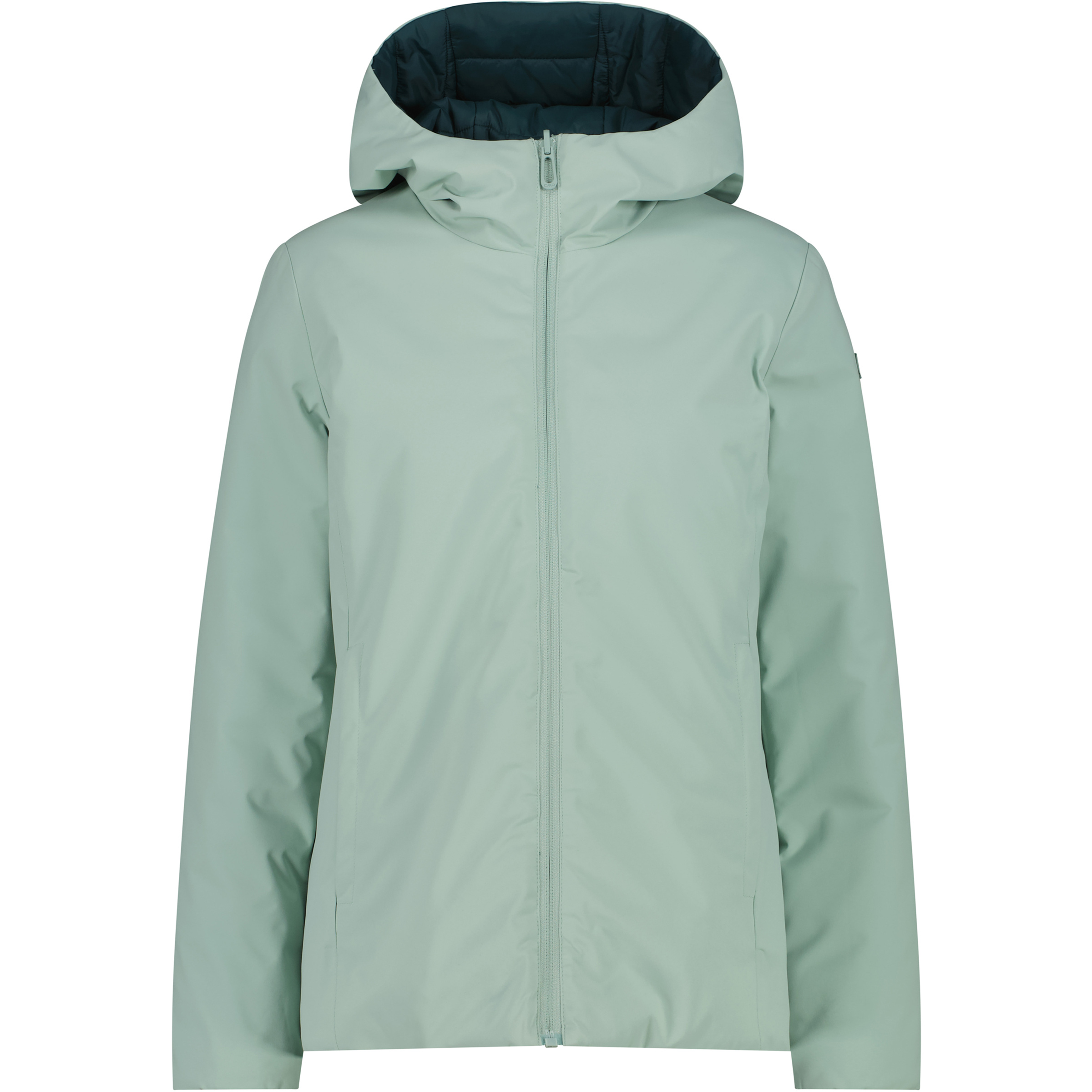 CMP Reverse Damen Isolationsjacke gruen Größe XL Trekking Windabweisend Wasserabweisend