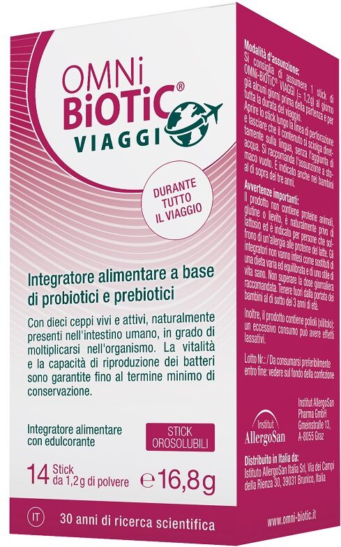 INSTITUT ALLERGOSAN GmbH OMNI BIOTIC*VIAGGI 14 Stick