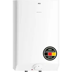 AEG Haustechnik, Warmwassergerät, Hoz 10 Basis druckloser Kleinspeicher, Übertischboiler 10 Liter Niederdruck, mit Stecker, 2 kW