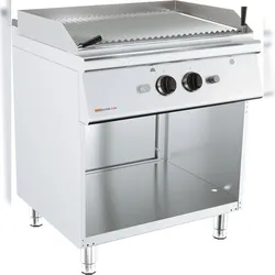 Gas Lavasteingrill + inklusiv Unterbau - 18 kW